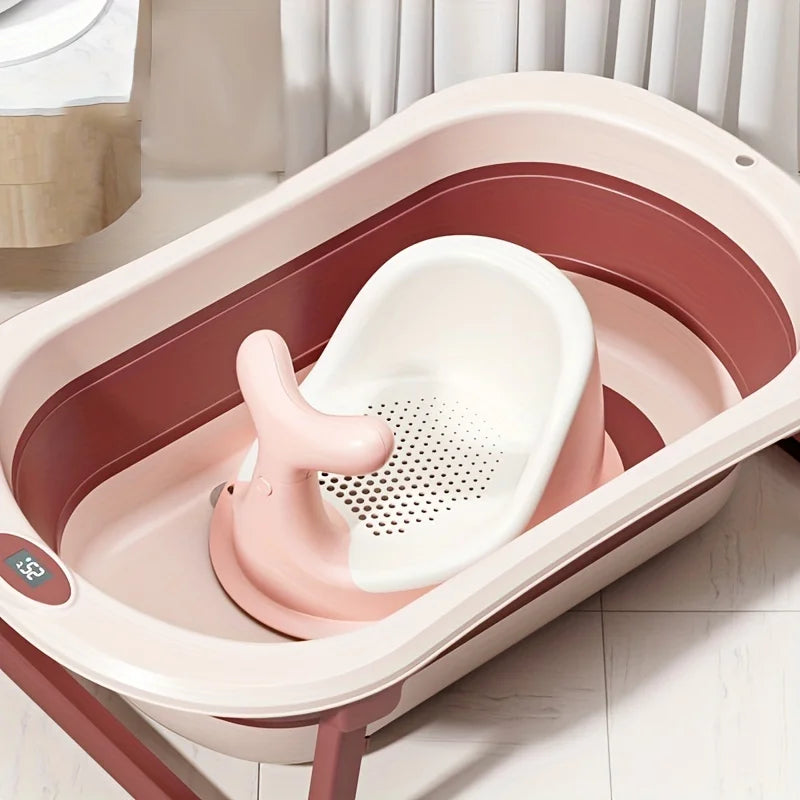 Bath Bathtub Non-Slip Foot Bath Bucket Folding Bathroom