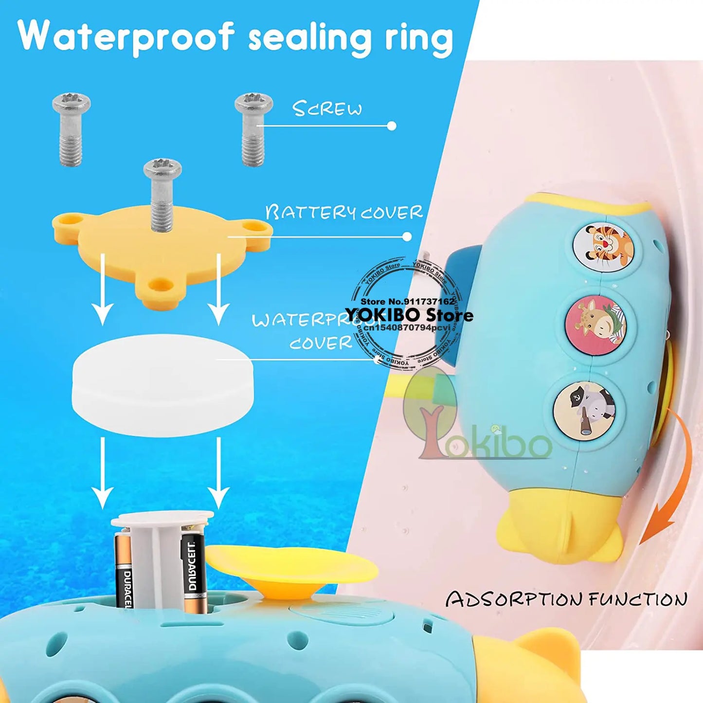 Submarine Shower Toys